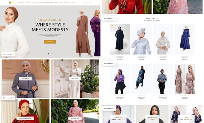 Gig Preview - Design shopify fashion store for your brand