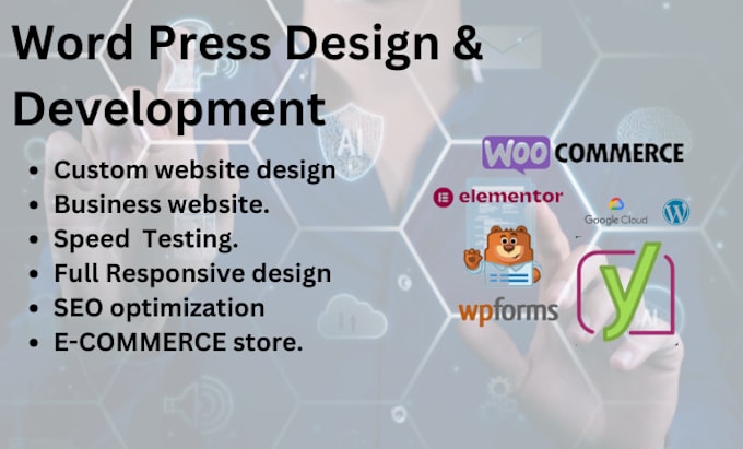 Bestseller - create and build custom wordpress retail sites and blog designs