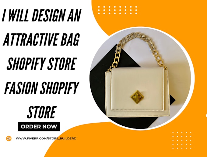 Gig Preview - Design an attractive bag shopify store fashion shopify store