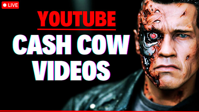 Gig Preview - Make viral cash cow videos, cash cow channel and cash cow youtube