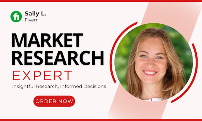 Gig Preview - Conduct market research, market analysis, and competitor analysis