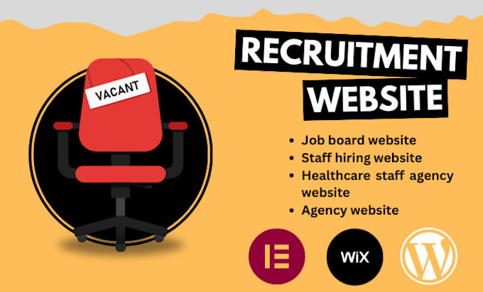 Bestseller - design recruitment website, job board, staffing agency site