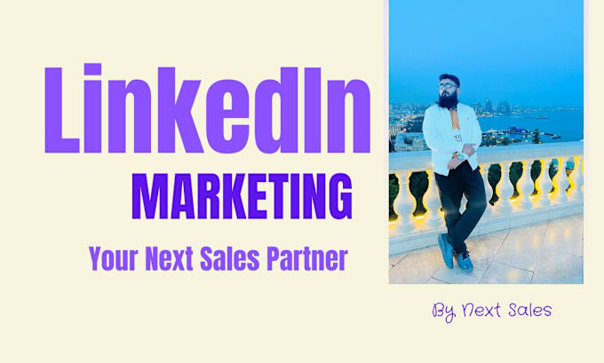 Gig Preview - Be your linkedin sales and marketing manager