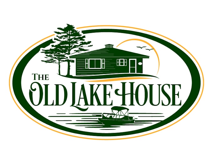 Gig Preview - Design a good lake house logo for you at a cheaper