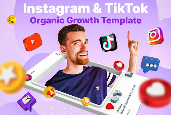 Gig Preview - Provide ultimate template to instagram and tiktok growth