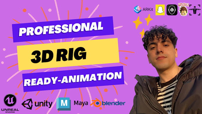 Bestseller - do character rigging by a professional rigger to ready animation