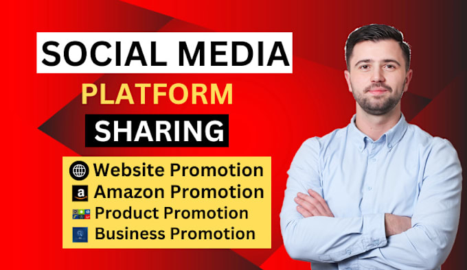 Gig Preview - Share and promote your website or blog on top social media marketing sites