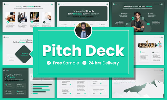 Gig Preview - Design investor pitch deck for business and startups