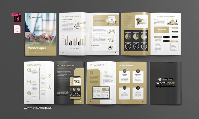 Gig Preview - Design professional white paper for you