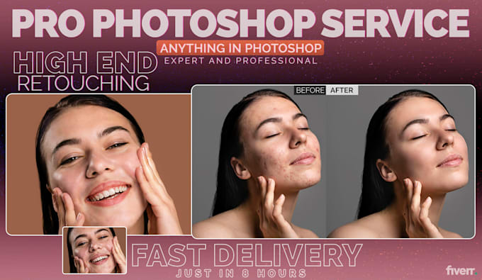 Gig Preview - Do professional photo editing fast service