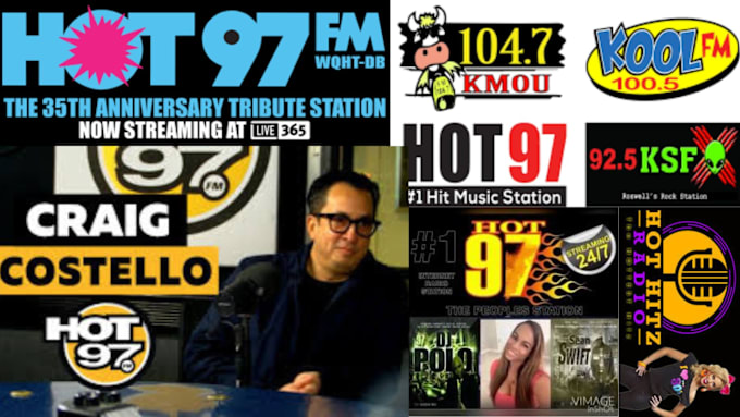 Gig Preview - Play and promote your song or ads on hot 97 radio live