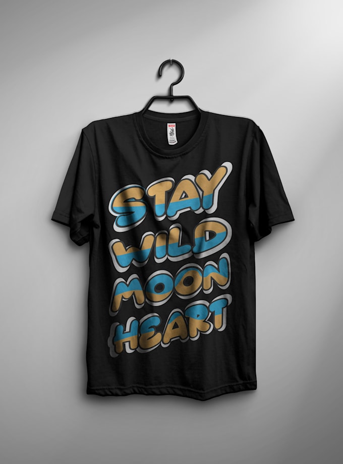 Gig Preview - Create illustrations for typography  t shirt designs