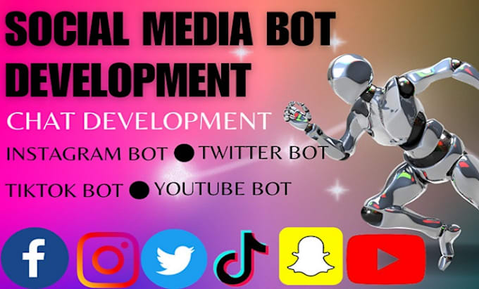 Gig Preview - Automate bot for youtube instagram api bot, tiktok live streaming bot python bot