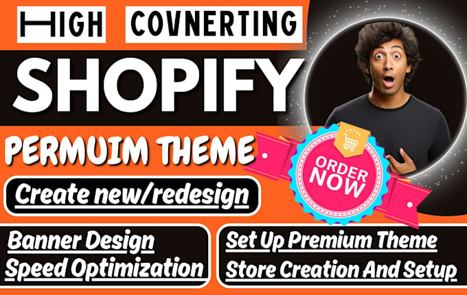 Gig Preview - Shopify premium theme installations or update upgrade, theme customization