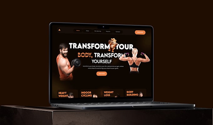 Gig Preview - Design a wordpress gym website with elementor