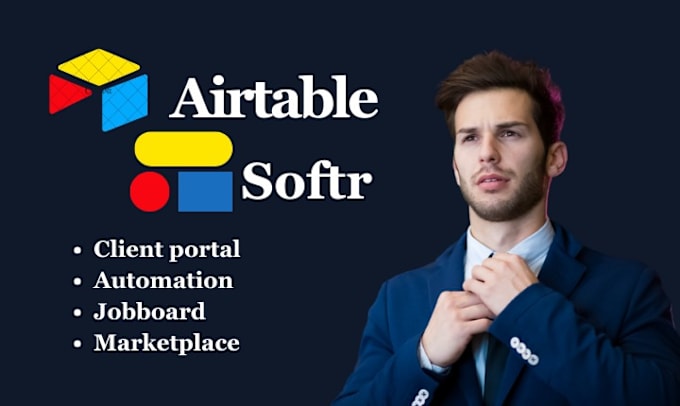 Gig Preview - Build softr airtable database, jobboard, client portal, marketplace