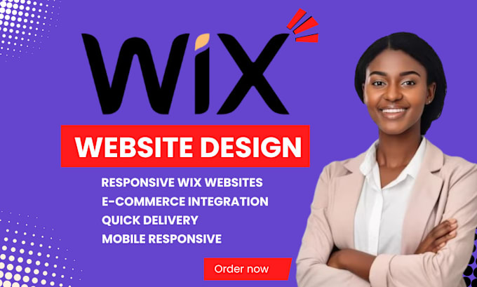 Gig Preview - Wix website design redesign wix website wix website