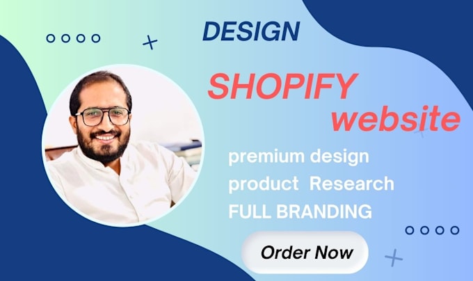 Gig Preview - Build automated shopify website design or passive income store