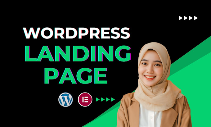 Gig Preview - Design  wordpress landing page and wordpress website