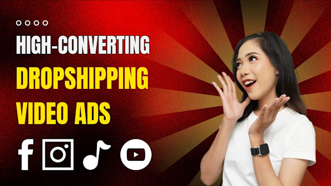 Gig Preview - Create viral shopify facebook video ads for dropshipping