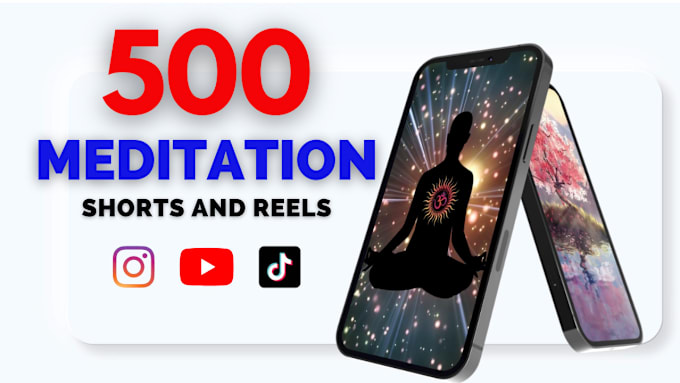 Gig Preview - Create 500 meditation relaxing nature videos for youtube shorts, reels, tiktok