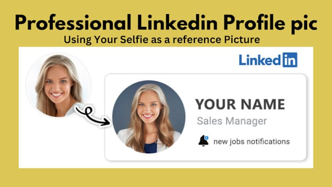 Gig Preview - Create ai profile pic for linkedin, facebook, CV or resume