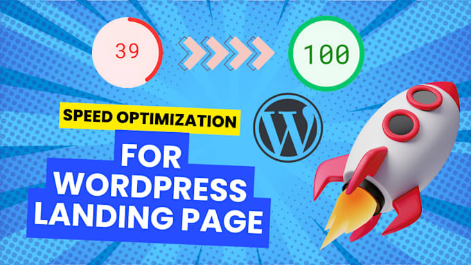 Bestseller - optimize your wordpress landing page for speed