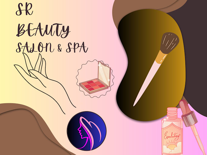 Gig Preview - Do unique skincare and beauty logo for your business