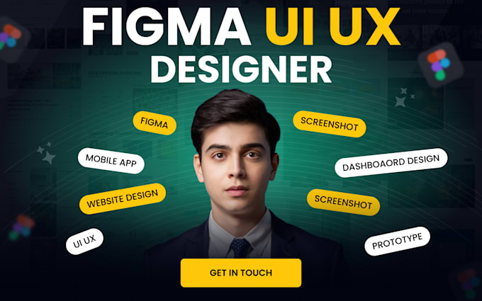 Gig Preview - Do figma website design, landing page design figma ui ux