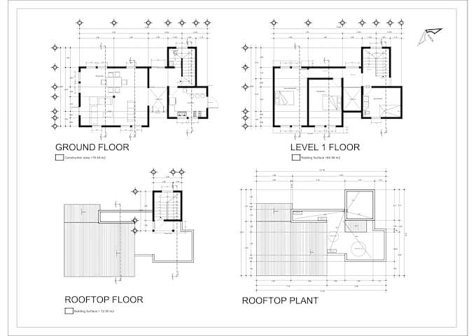 Bestseller - draw house plans blueprint, elevation, floor plan in autocad