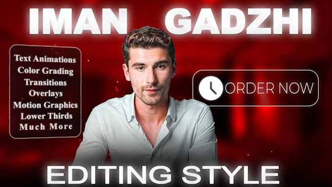 Gig Preview - Do professional video editing for youtube and instagram in iman gadzi style