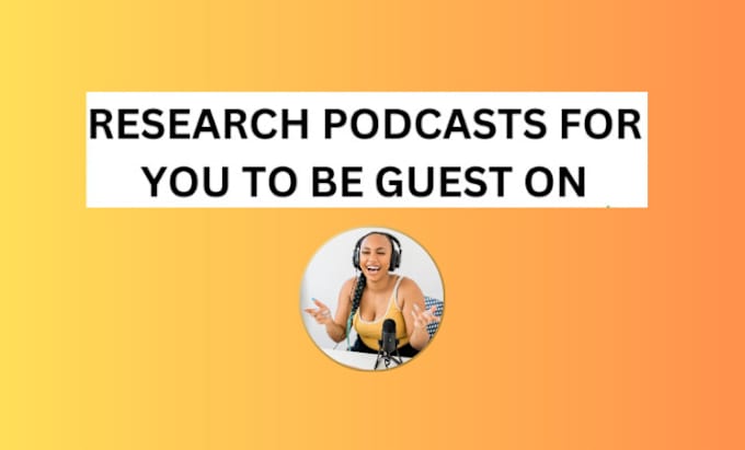 Bestseller - research podcast list for you to guest on