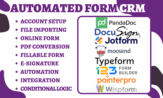 Bestseller - create wispform 123 form pointerpro moosend pandadoc docusign typeform jotform