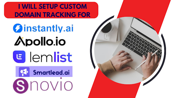 Gig Preview - Setup custom tracking domain for instantly ai apollo smartlead