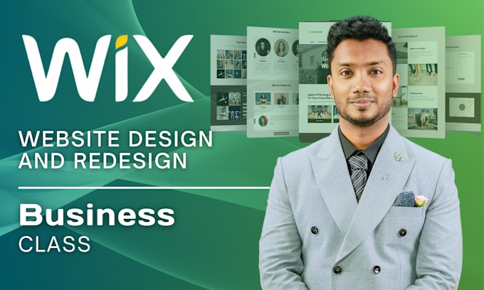 Gig Preview - Wix website design, wix redesign, and wix website development