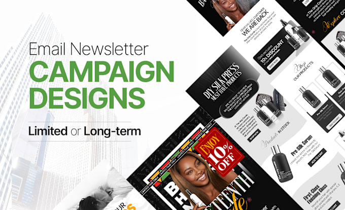 Bestseller - design your email campaign designs for template and flows