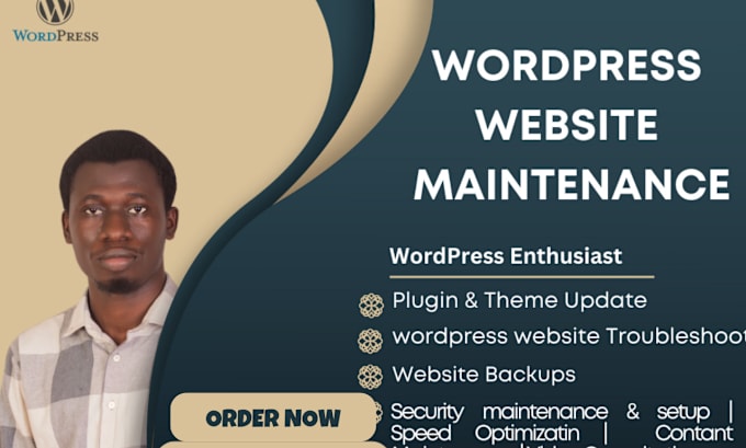 Gig Preview - Do wordpress website maintenance, and fix wordpress elementor issue