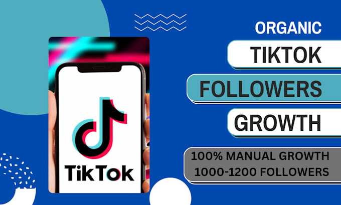 Gig Preview - Do tiktok marketing also manage and promote your followers organically