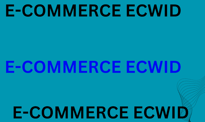 Gig Preview - Design redesign ecwid store