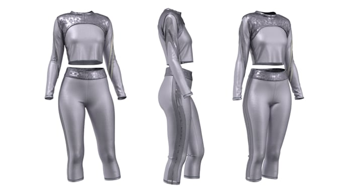 Gig Preview - Create 3d fashion designs, including clothing, garments, and animations