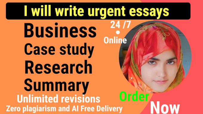 Bestseller - do quality essay writing, business, powerpoint presentation, and case study