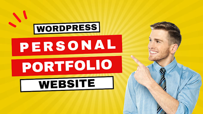 Gig Preview - Design personal portfolio wordpress website