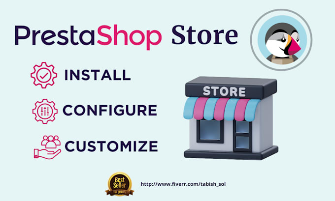 Gig Preview - Do prestashop website development and customization