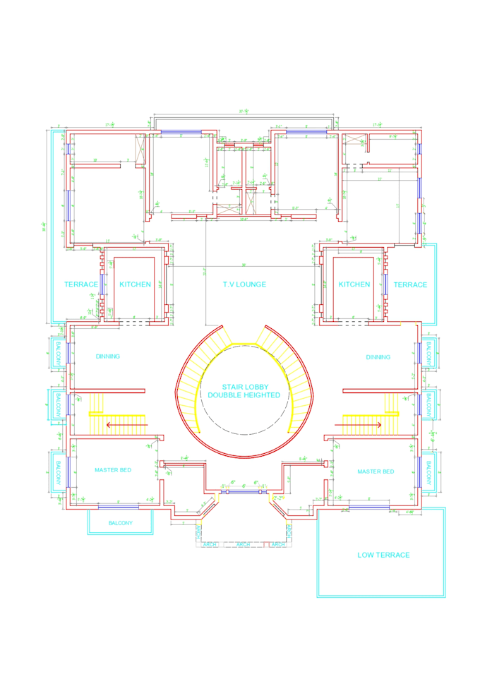 Gig Preview - Plan architectural floor plans in 2d in autocad