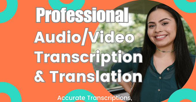 Gig Preview - Transcribe audio and video transcription in 24 hours