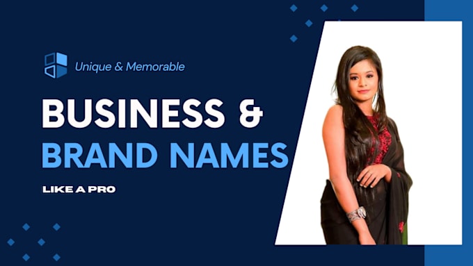 Gig Preview - Create expert business names unique memorable and brandable