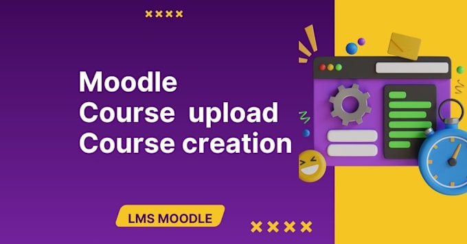 Gig Preview - Professionally upload course content in moodle lms