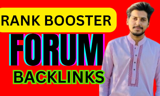 Gig Preview - Do niche forum backlinks