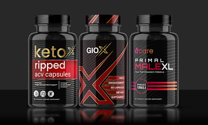 Gig Preview - Create professional product and supplement label design