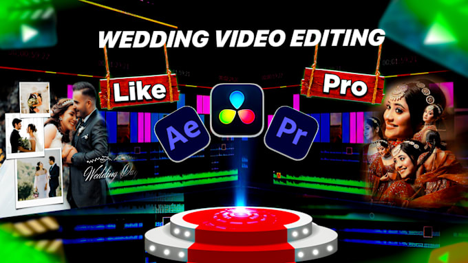 Gig Preview - Edit cinematic wedding videos, highlights or trailers and events promo